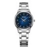 Waterdicht Quartz Zilver/Blauw