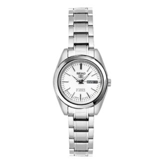 Waterdicht zakelijk 5-daags automatisch mechanisch horloge met kalender, wit
