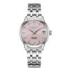 Waterdichte Presage-serie 50 Crèmekleurig Mechanisch Roze