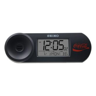 x Coca Cola multifunctionele elektronische klok Zwart