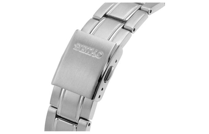 Zakelijk stalen bandhorloge Zwart