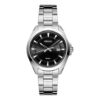 Zwart stalen band Business Casual waterdicht horloge